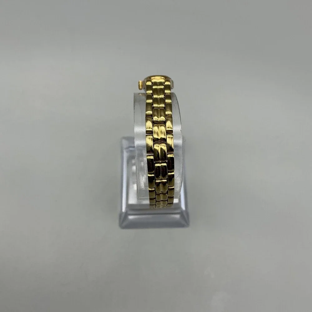 Vintage Pulsar Womens Watch 12mm Oval Gold Tone V220-6190 New Battery